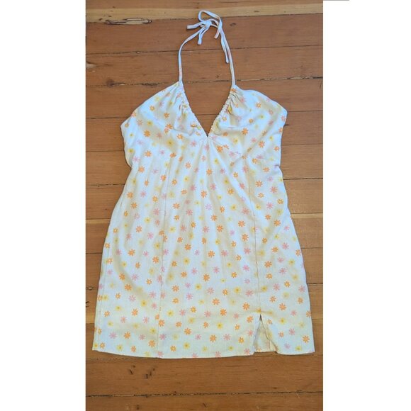 Elodie - FLOWER POWER MINI DRESS - Halter - Size M - Picture 3 of 9